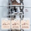 Foldable Shoe Tower & Corner Rack