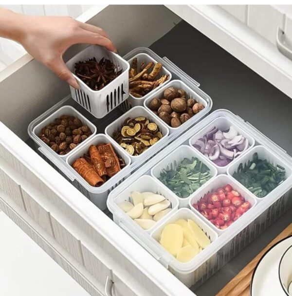 Fridge Storage Boxes Freezer Storage