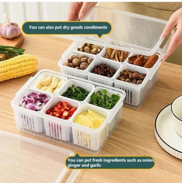 Fridge Storage Boxes Freezer Storage