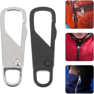 Metal Zipper Pulls Tabs Replacement 8Pcs