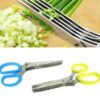 Multi-Functional Stainless Steel 5 Layers Scissors