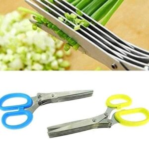 Multi-Functional Stainless Steel 5 Layers Scissors