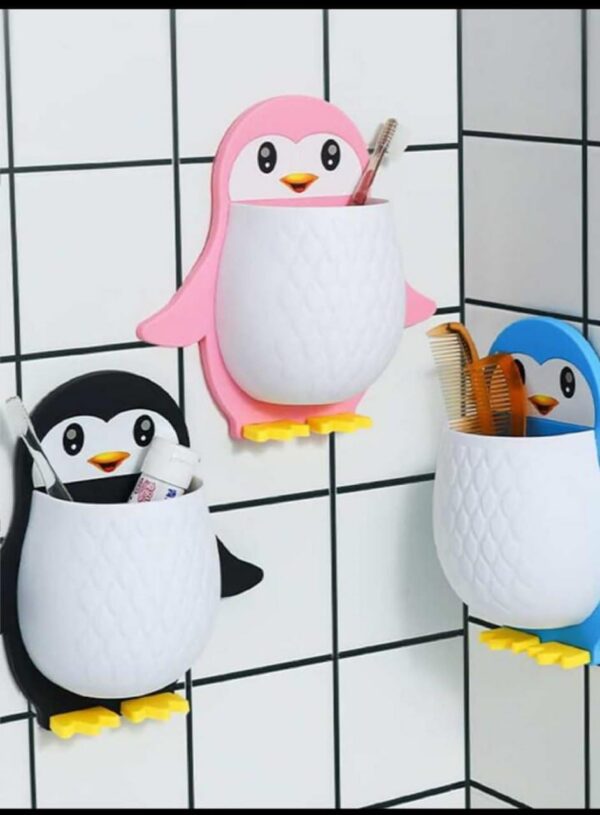 Penguin Design Toothpaste Holder