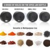 Transparent Plastic Spice Container