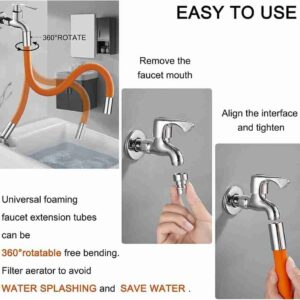 Universal Foaming Extension Tube with Connector