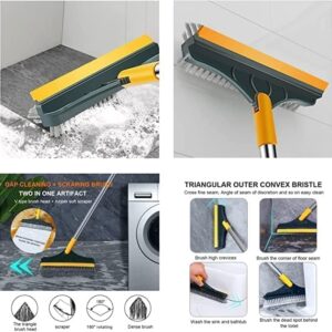 3-in-1 Bathroom Cleaning Brush with Wiper