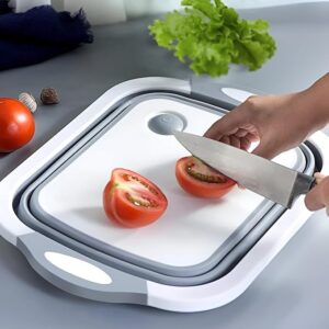 3-in-1 Food-Grade Plastic Chopping Board