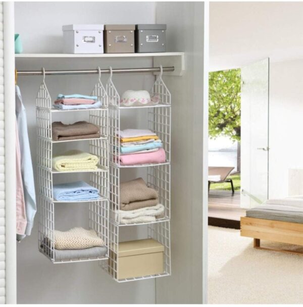 4-Tier Hanging Closet Organizer