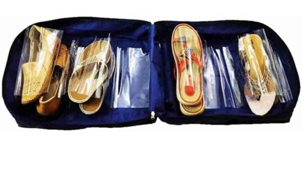 Creations Fabric 6-Pair Shoe Tote Organizer
