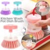 Dish Plastic Cleaning Brush