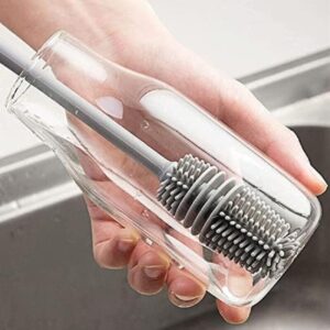Long Handle Silicone Bottle Cleaner Brush