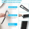 Non-Scratch Wire Dishcloth & Gaps Cleaning Brush