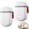 Pack of 2 Leakproof Travel Soap Cases