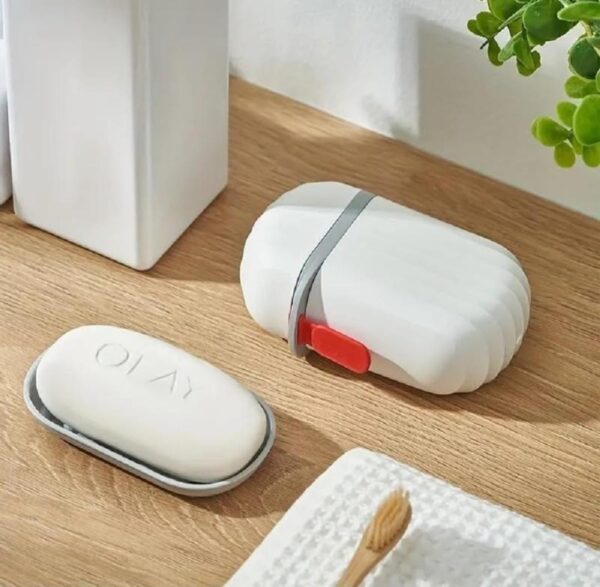 Pack of 2 Leakproof Travel Soap Cases