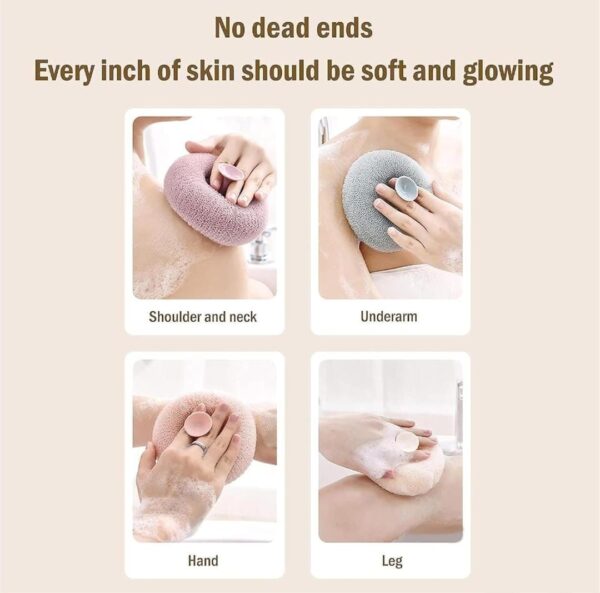 Soft Silicone Massager and Scrubber for All Skin