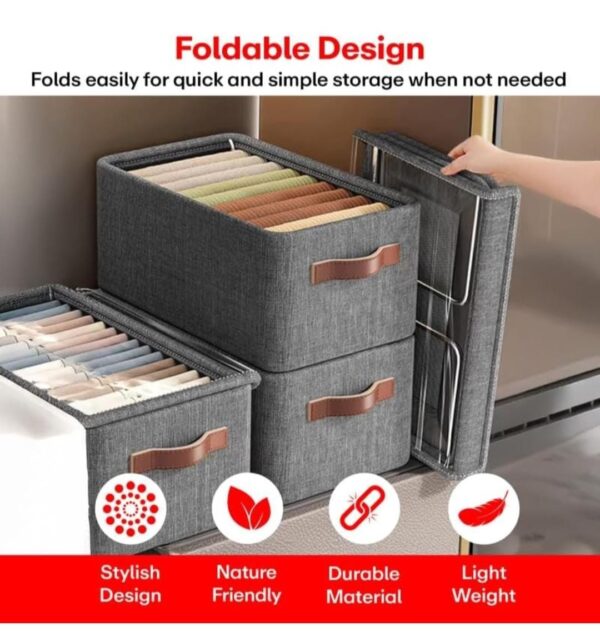 Storage Box & Cloth Organiser Pack of 4